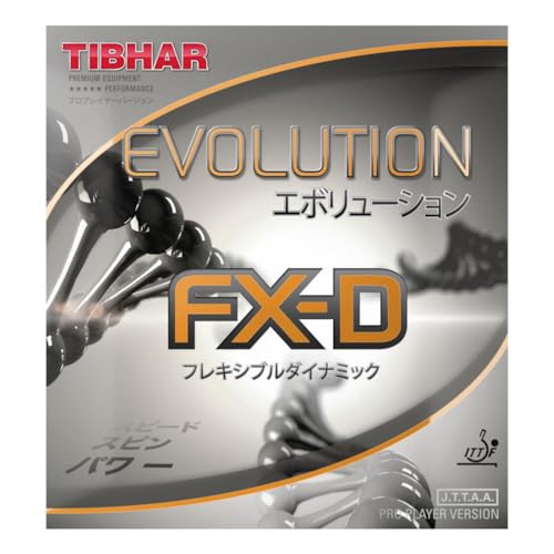 Tibhar Belag Evolution FX-D, schwarz, 2,0 mm von Tibhar