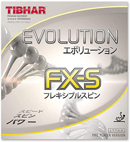 Tibhar Belag Evolution FX-S Farbe 2,0 mm, schwarz, Größe 2,0 mm, schwarz von Tibhar
