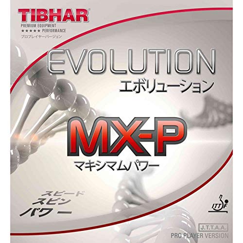 Tibhar Belag Evolution MX-P 50° Farbe 2,2 mm, schwarz, Größe 2,2 mm, schwarz von Tibhar