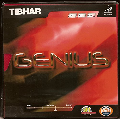 Tibhar Belag Genius, 2,0 mm, rot von Tibhar