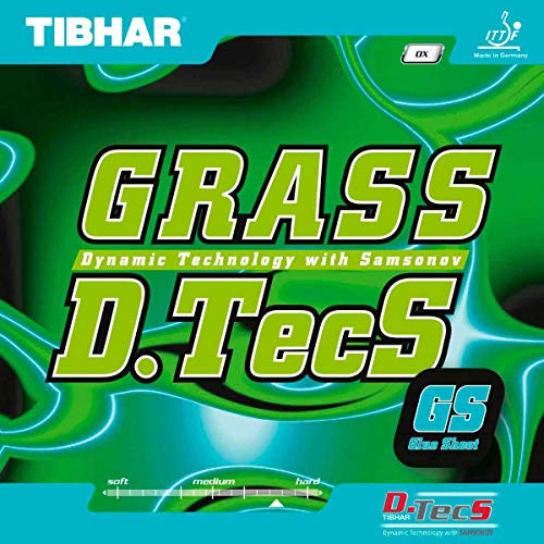 Tibhar Belag Grass D.TecS GS, schwarz, OX von Tibhar