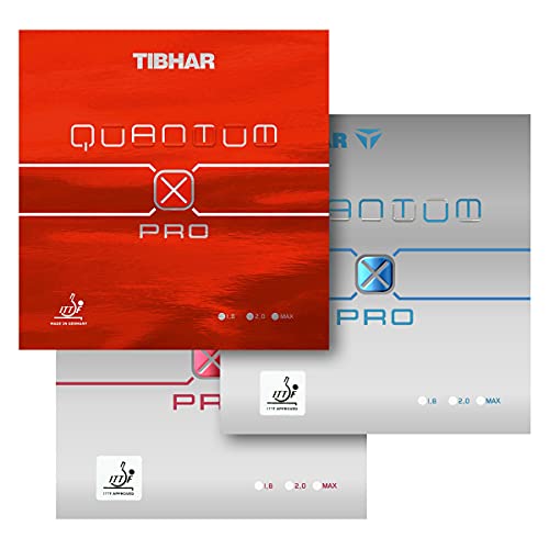 Tibhar Belag Quantum X Pro (blau, 1,8 mm) von Tibhar