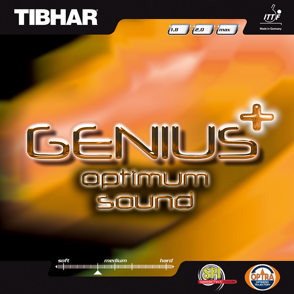 Tibhar Genius+ Optimum Sound - Tischtennis Belag von Tibhar