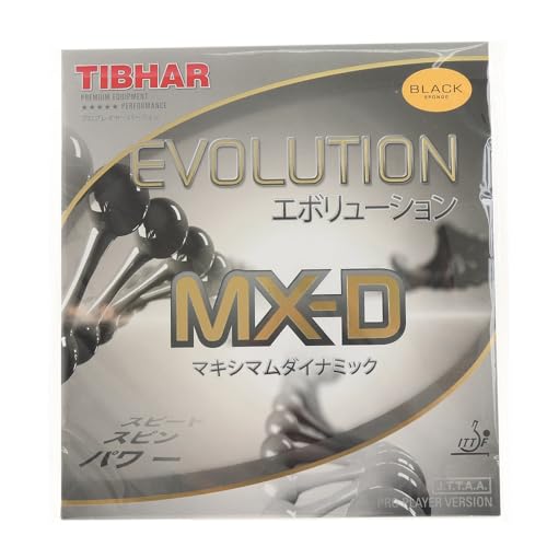 Tibhar Belag Evolution MX-D, schwarz, 1,9 mm von Tibhar