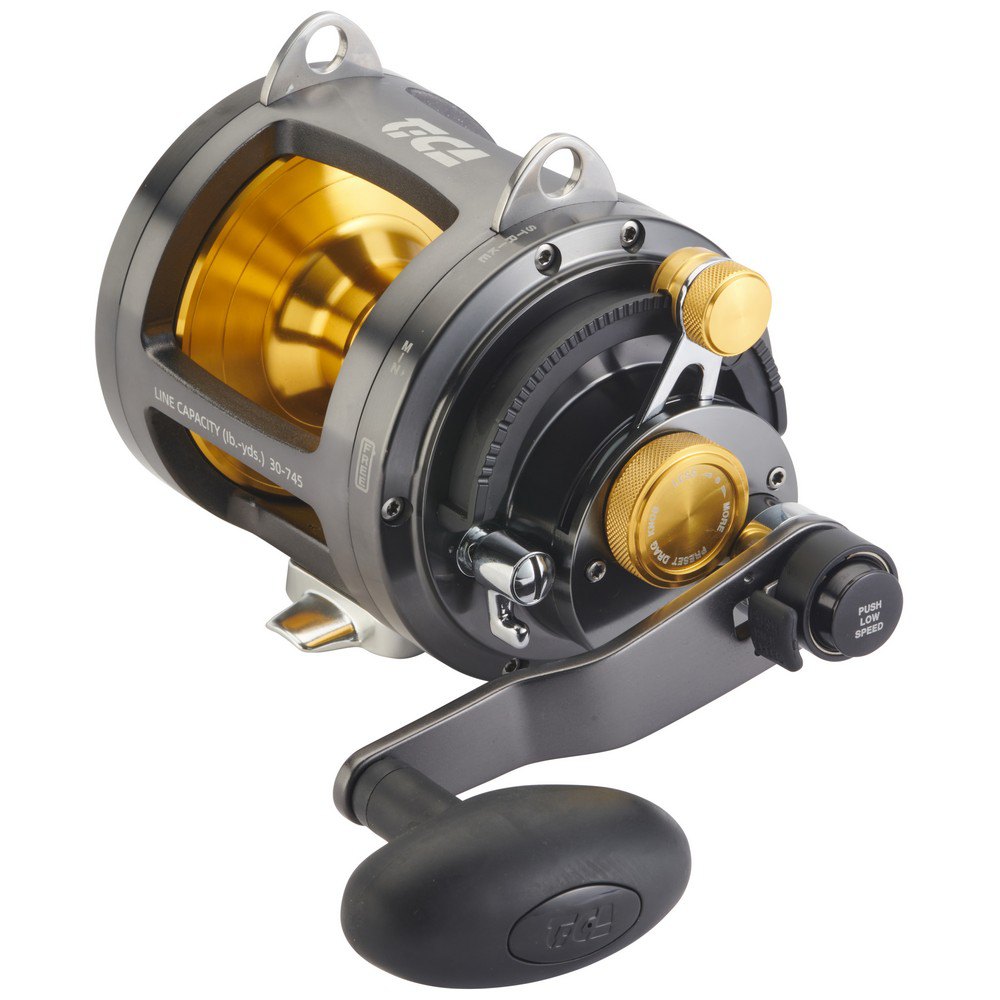 Tica Team Trolling Reel Silber 16 von Tica