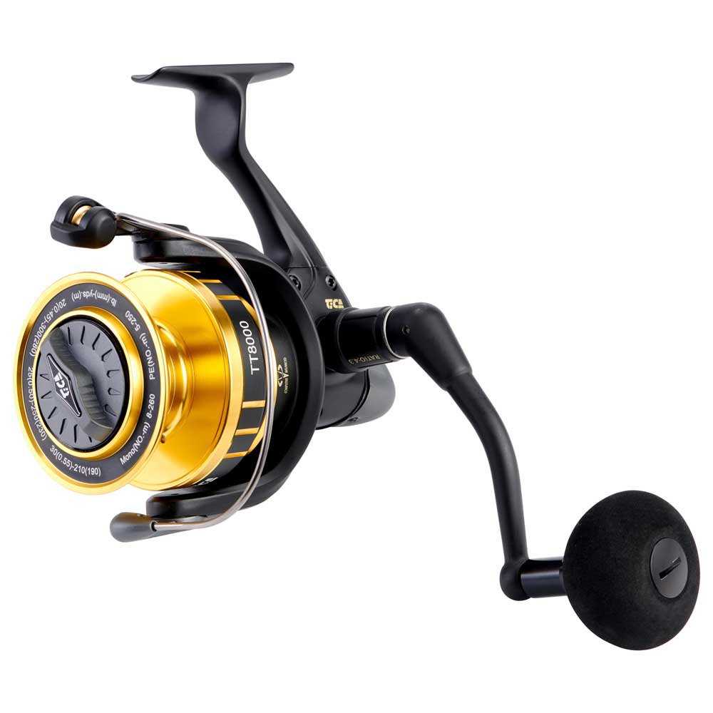 Tica Tempest Jigging Reel Gelb,Schwarz 2500 von Tica