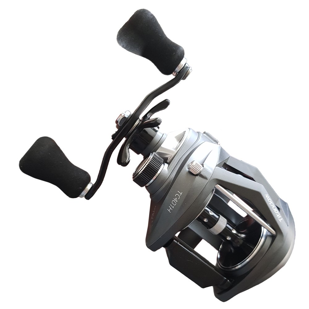 Tica Titan Claw Baitcasting Reel Schwarz 401H von Tica