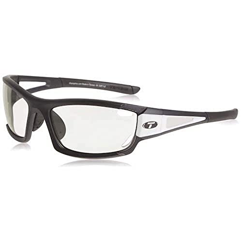 Tifoso Dolomite 2.0 Sonnenbrille für Sport M-L schwarz - schwarz/weiß von Tifosi