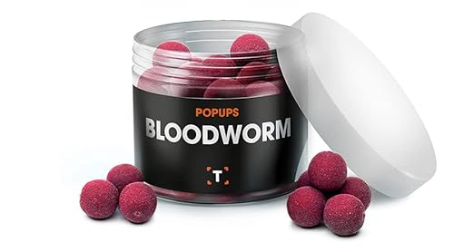 Tijgernotenkopen.nl Bloodworm Pop-ups Dunkelrot | Karpfen Futter von Tijgernotenkopen.nl