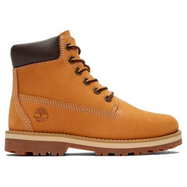 Timberland - Kid's Courma Mid Lace Up Boot - Freizeitstiefel Gr 4,5 orange von Timberland