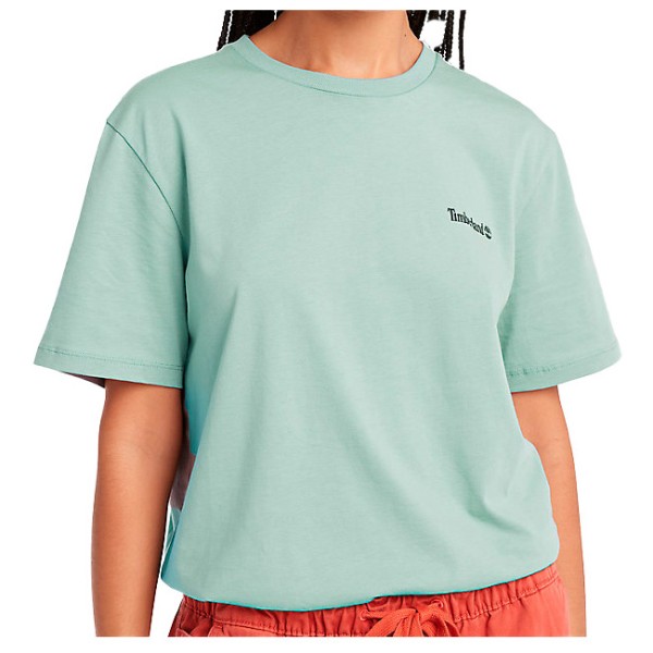 Timberland - Small Linear Logo Print Tee - T-Shirt Gr 3XL;L;M;S;XL;XXL blau;grau;lila;schwarz;weiß von Timberland
