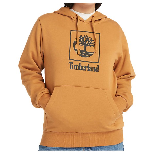 Timberland - Stack Logo Hoodie - Hoodie Gr 3XL;L;M;S;XL;XXL orange;schwarz von Timberland