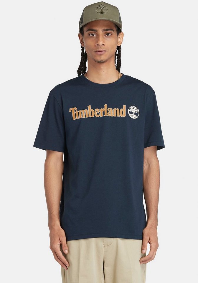 Timberland T-Shirt KENNEBEC RIVER Linear Logo Short Sl von Timberland