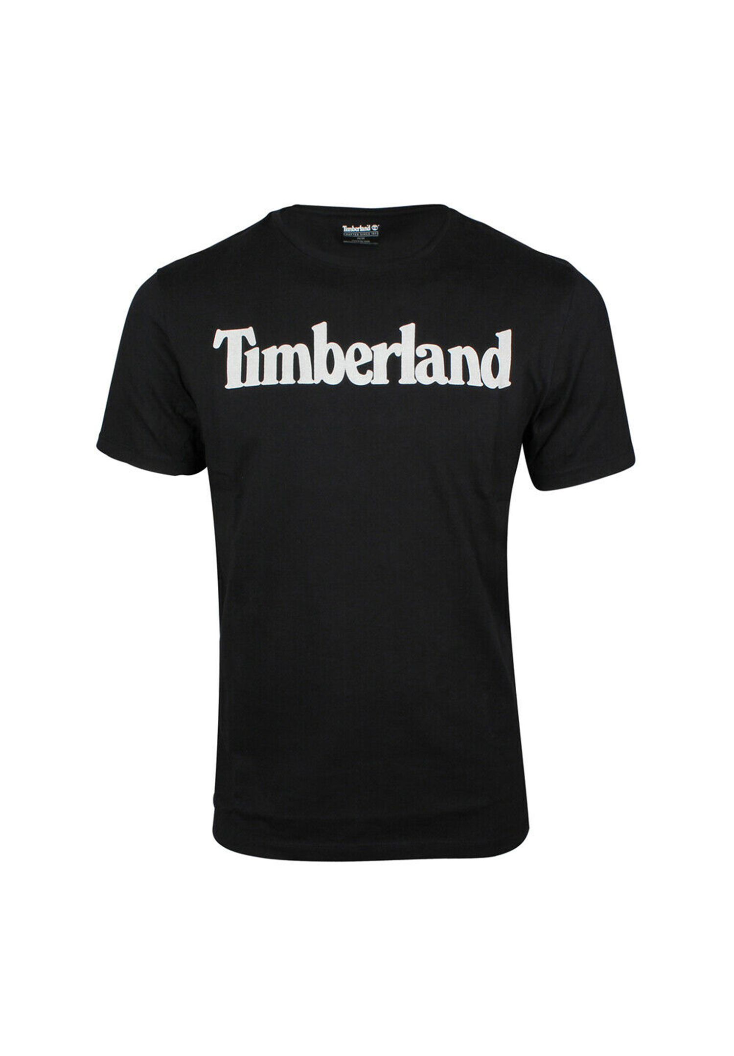 Timberland TFO SS Linear Tee Herren T-Shirt Shirt TB0A2BRN 001 schwarz von Timberland