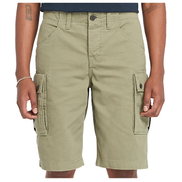 Timberland - Twill Cargo Short - Shorts Gr 35 oliv von Timberland