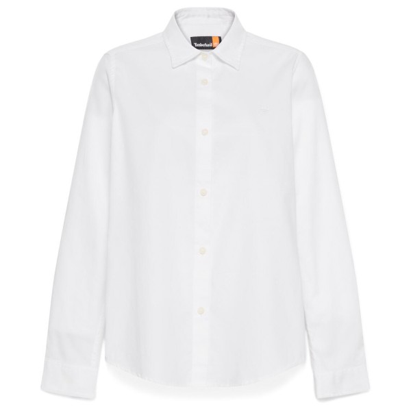 Timberland - Women's Oxford L/S Shirt - Bluse Gr M weiß von Timberland