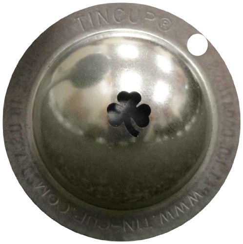 Tin Cup Golfball-Markierungsschablone, Motiv: Kleeblatt, Stahl von Tin Cup
