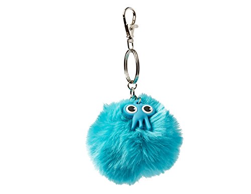 Tinc Pom Pom Scented and Fluffy with Character Charm Keyring Schlüsselanhänger, 8 cm, Blau (Blue) von Tinc