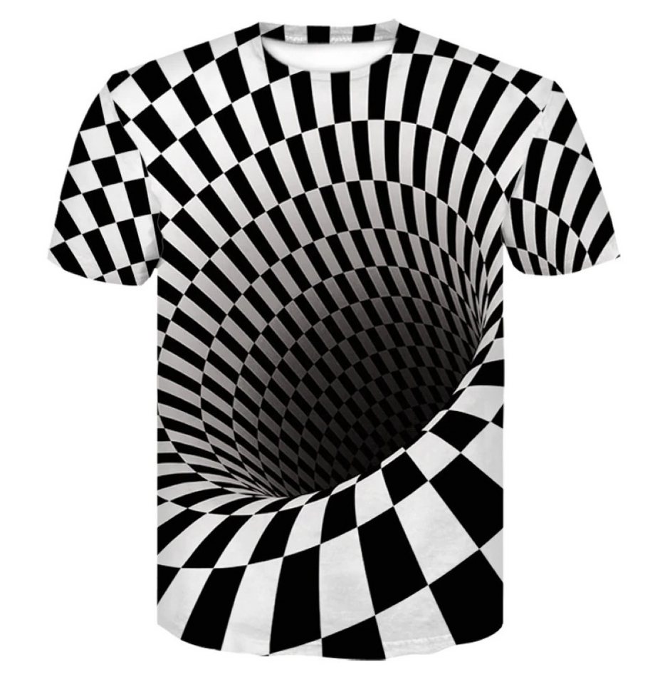 Tinisu T-Shirt 3D-Druck T-Shirt (Unisex/Rundhals) - Atmungsaktiv - Sport & Freizeit von Tinisu