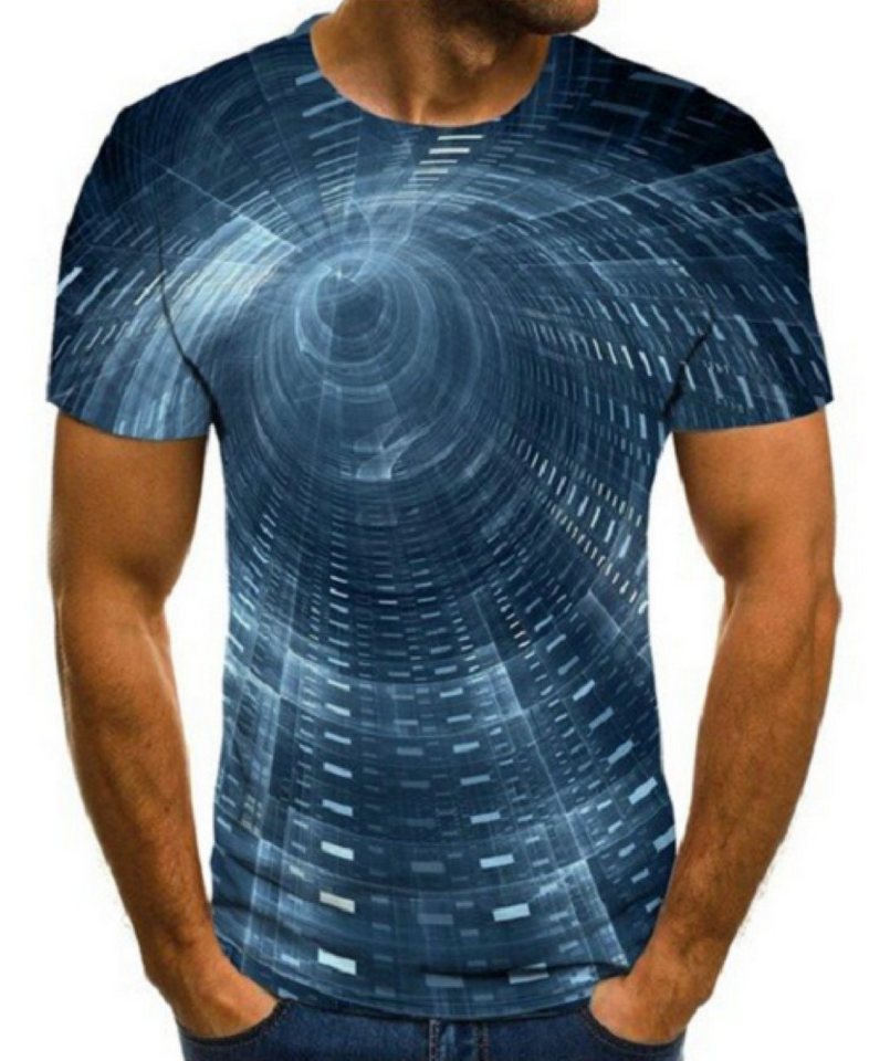 Tinisu T-Shirt 3D-Druck T-Shirt (Unisex/rundhals) / Atmungsaktiv / Sport + Freizeit von Tinisu