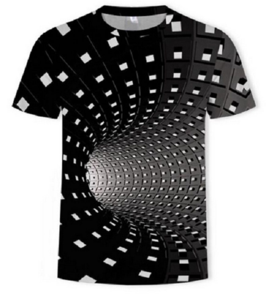 Tinisu T-Shirt 3D-Druck T-Shirt (Unisex/rundhals) - Atmungsaktiv / Sport + Freizeit von Tinisu