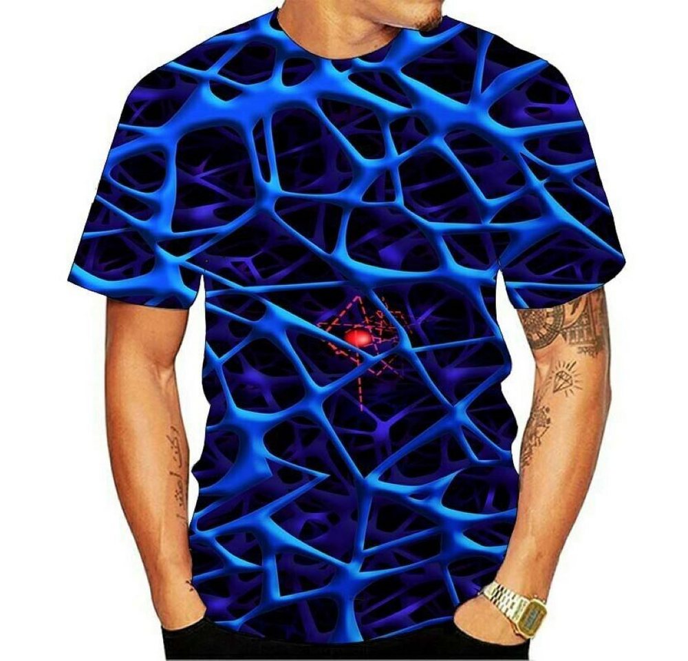 Tinisu T-Shirt 3D-Druck T-Shirt (Unisex/rundhals) - Atmungsaktiv - Sport & Freizeit von Tinisu