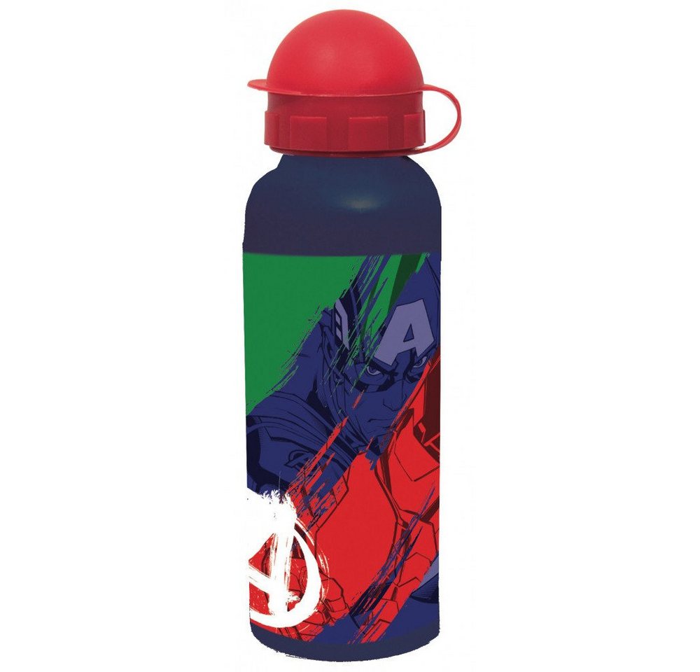 Tinisu Trinkflasche Marvel Avengers Aluminium Flasche 500ml von Tinisu