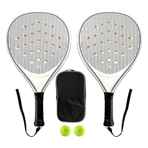 Tennisschläger | Tennisschläger Set - Mit Optimierten Luftdurchlassen Trainingsgerät Sportschläger Für Outdoor Damen Herren Jugendliche Erwachsene Anfänger Kinder von Tioheam