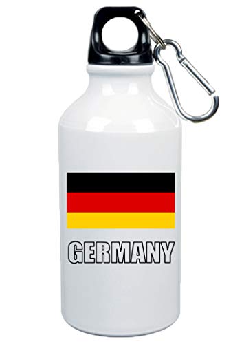 Typolitografie Ghisleri Trinkflasche Deutschland Flagge 500 ml Aluminium 78 von Tipolitografia Ghisleri