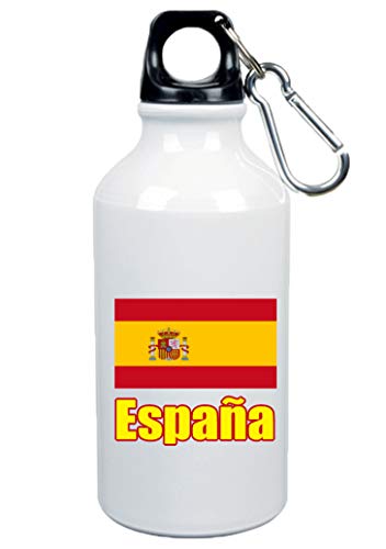 Typolitografie Ghisleri Trinkflasche Spanien Flagge 500 ml Aluminium 200 von Tipolitografia Ghisleri