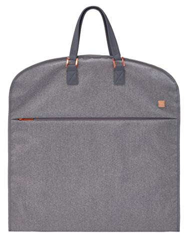 TITAN Kleidertasche mit separatem Wäschefach + Hängevorrichtung, Gepäck Serie BARBARA: Exklusive Garment Bag im eleganten Look, 383301-04, 61 cm, 3,5 Liter, grey (grau) von TITAN