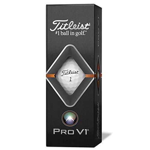 TITLEIST Pro V1 ProV1 New Golf Balls 2019 Model Pack of 3 Sleeve von Titleist