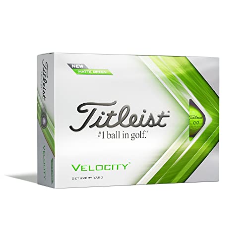 TITLEIST Velocity Golfbälle, mattgrün, Einheitsgröße von Titleist