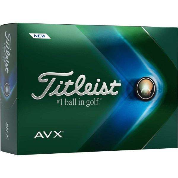 Titleist AVX 2022 Golfbälle - 12er Pack weiß von Titleist