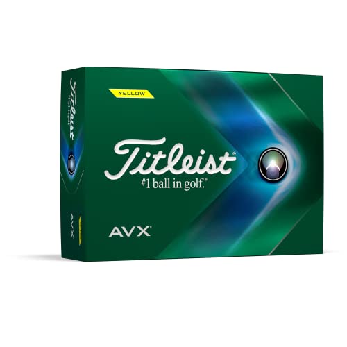 Titleist AVX Golfbälle, Gelb von Titleist