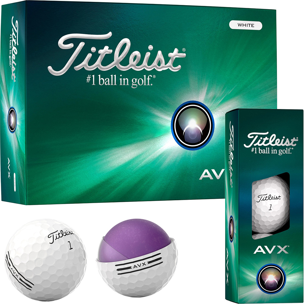 'Titleist AVX Golfball 3er Packung weiss' von Titleist