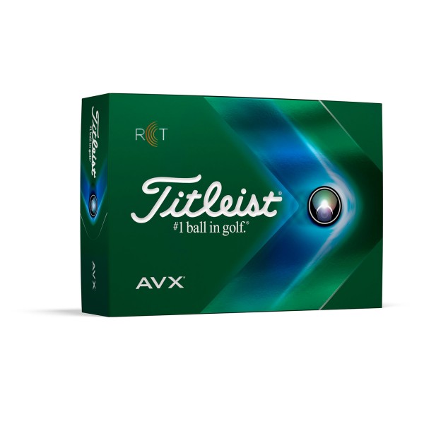 Titleist AVX RCT 2023 Golfbälle - 12er Pack weiß von Titleist
