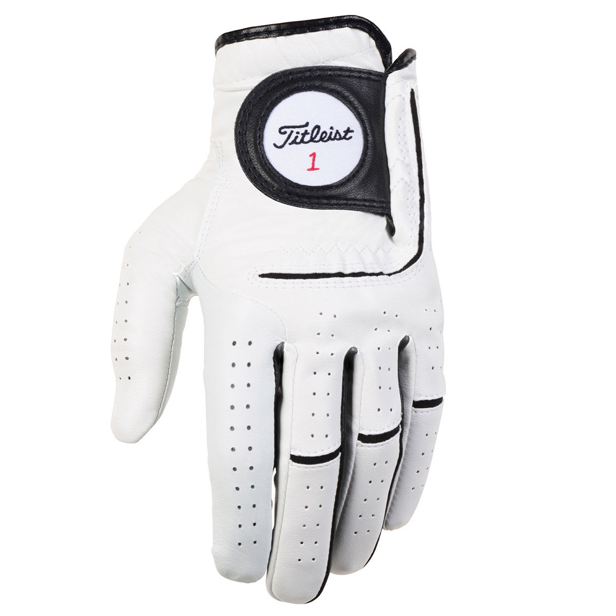 Titleist Men's Players Flex Golf Glove, Mens, Left hand, Medium/large, White | American Golf von Titleist