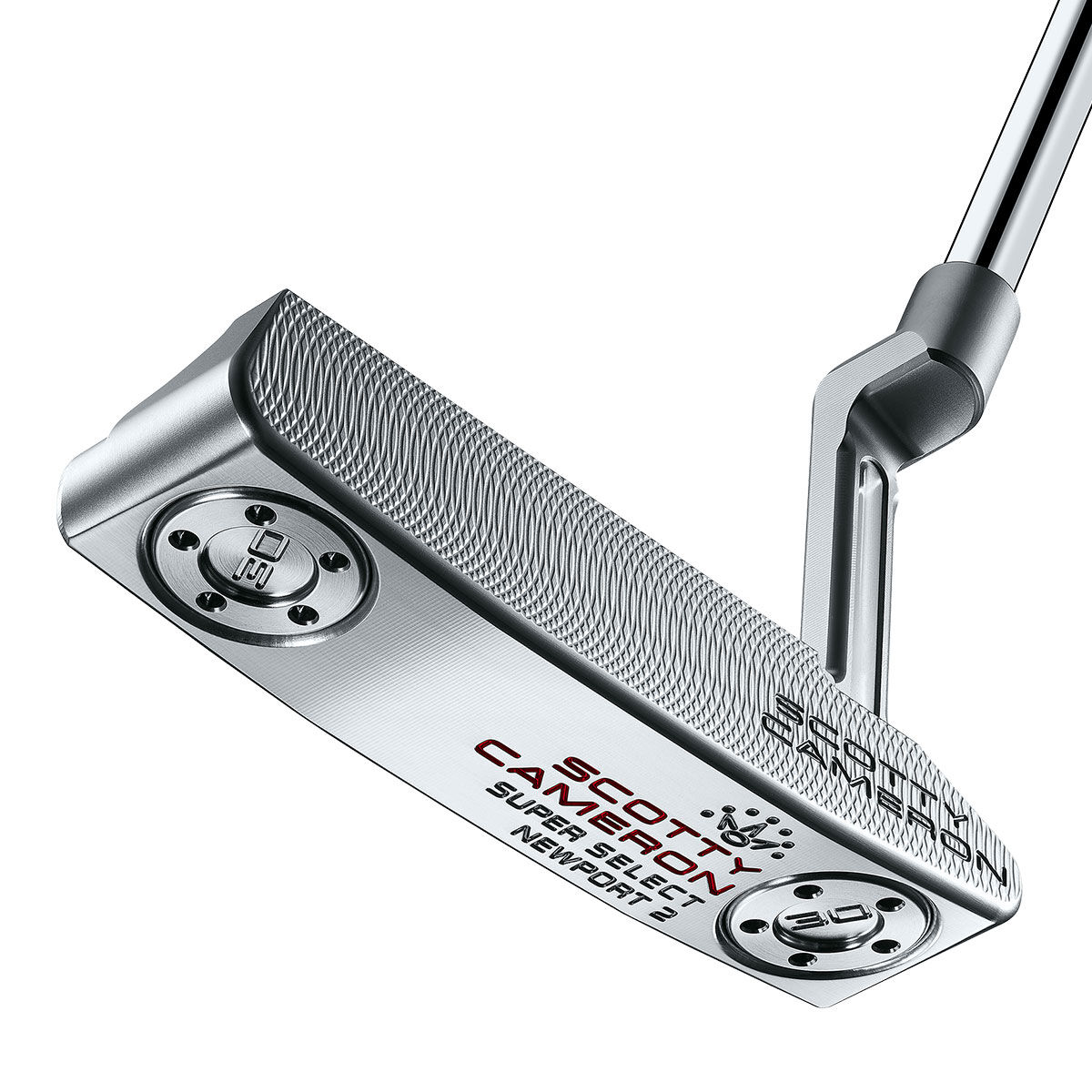 Titleist Mens Silver Scotty Cameron Super Select Custom Fit Newport 2 Golf Putter | American Golf, One Size von Titleist