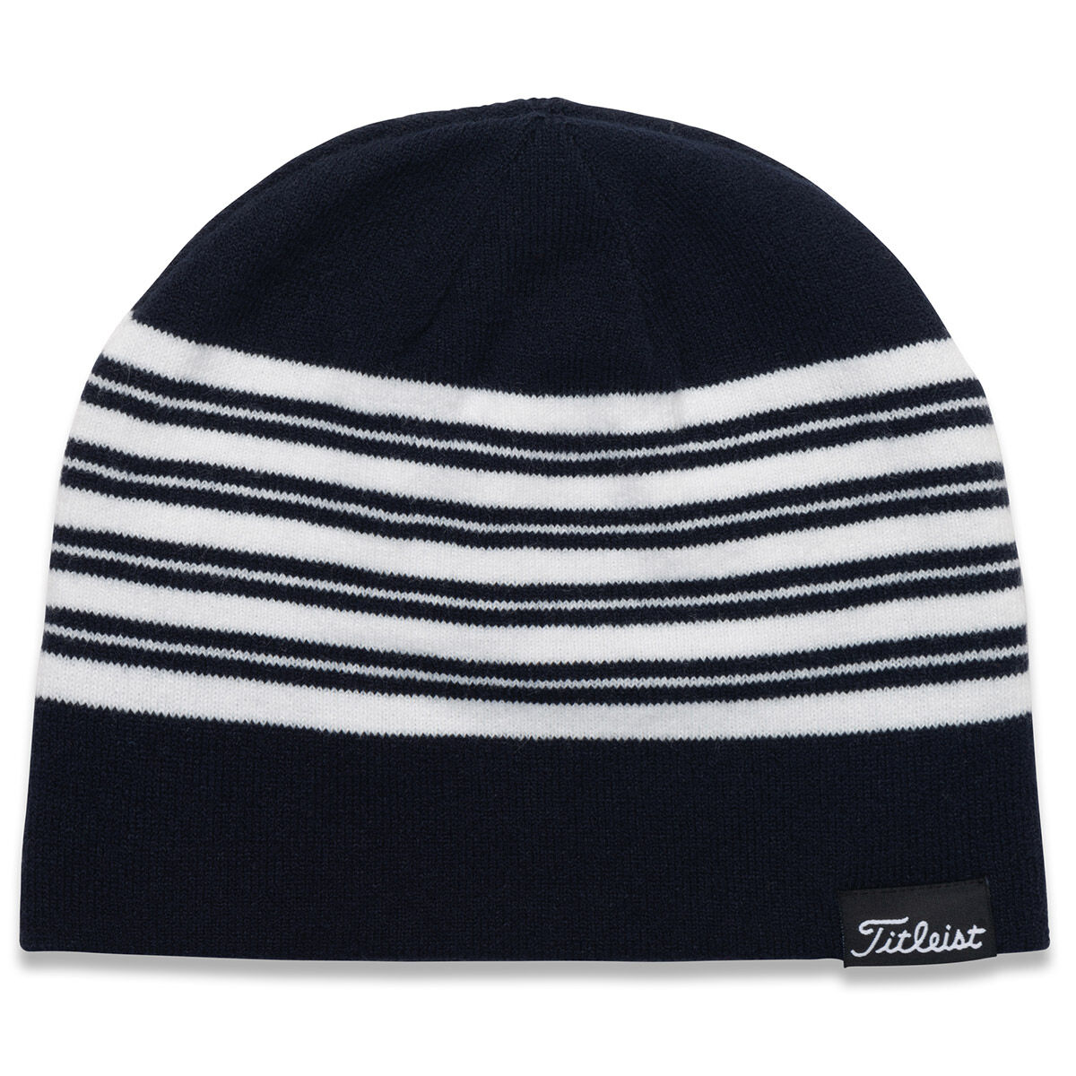 Titleist Navy Blue and White Lifestyle Reversible Beanie Hat, One Size | American Golf - Father's Day Gift von Titleist