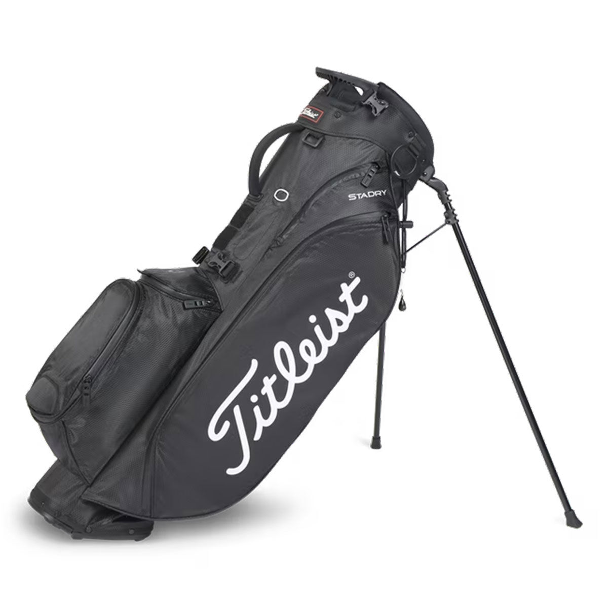 Titleist Players 4 StaDry Waterproof Golf Stand Bag, Black | American Golf von Titleist
