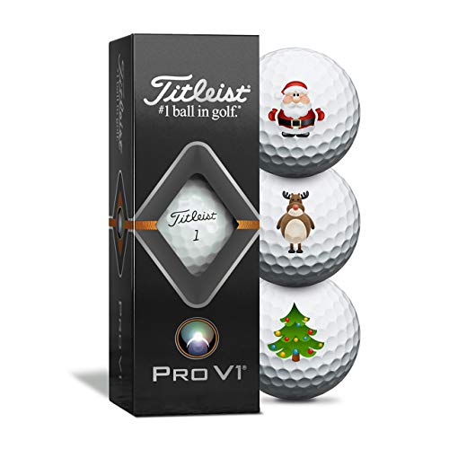 Titleist Pro V1 Weihnachts-Golfbälle - 3er Pack von Titleist