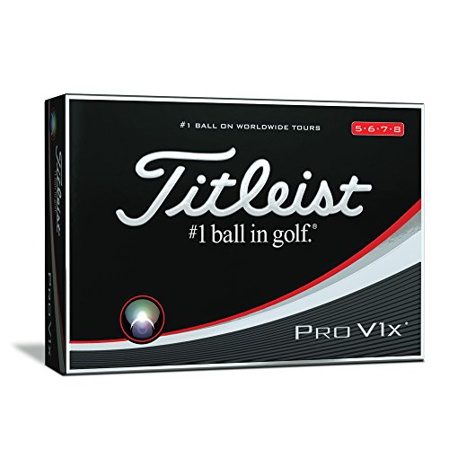 Titleist Pro V1 X Herren Hohe Anzahl Bälle, weiß, One Size von Titleist