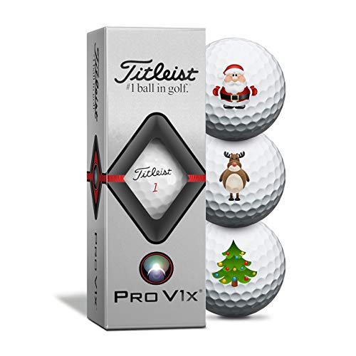 Titleist Pro V1X Christmas Golfbälle - 3er Pack von Titleist