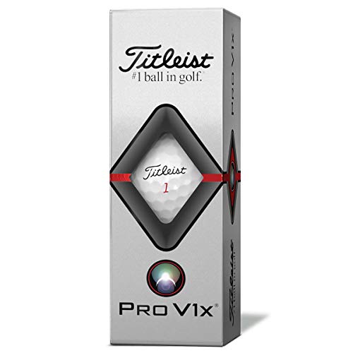 Titleist Pro V1X ProV1X New Golf Balls 2019 Model Pack of 3 Sleeve von Titleist