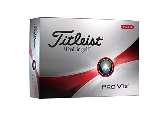 Titleist Pro V1x One Dutzend High Number Golfbälle von Titleist