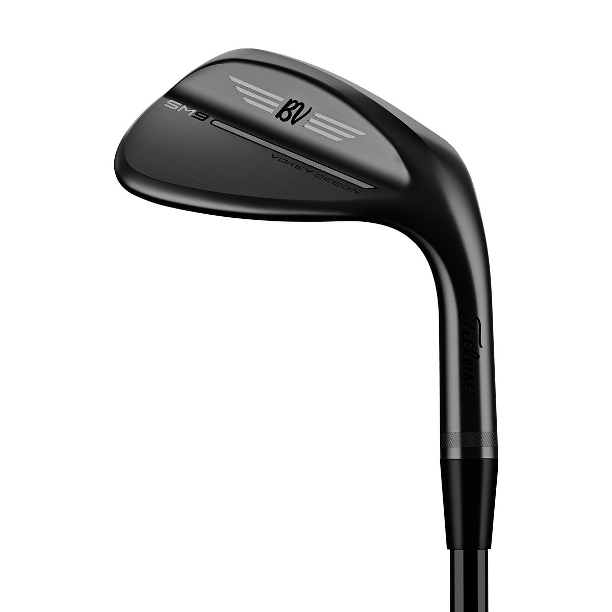 Titleist SM9 Jet Black Premium Steel Golf Wedge, Mens, Right hand, 56 d grind, 12, Steel | American Golf von Titleist