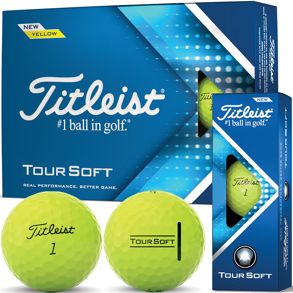 'Titleist Tour Soft &#039;23 12er Packung gelb' von Titleist