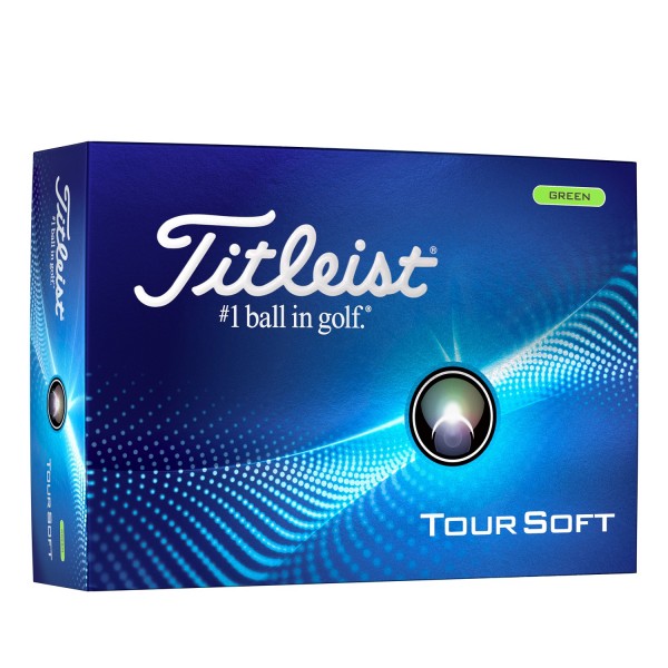 Titleist Tour Soft Golfbälle grün von Titleist