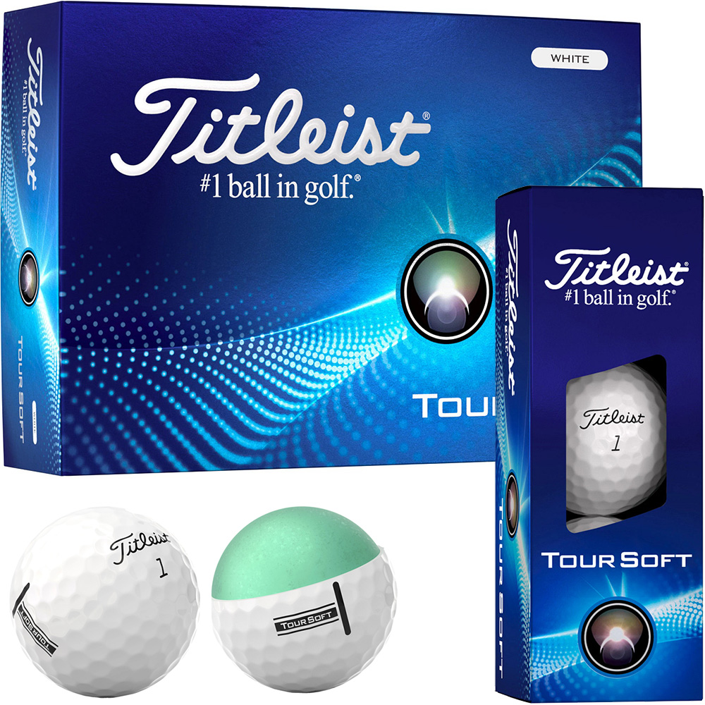 'Titleist Tour Soft Golfball 12er Packung weiss' von Titleist